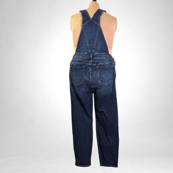 TORRID Straight Leg Stretch Dark Wash Overalls, EUC! Size 20 - Picture 5 of 10